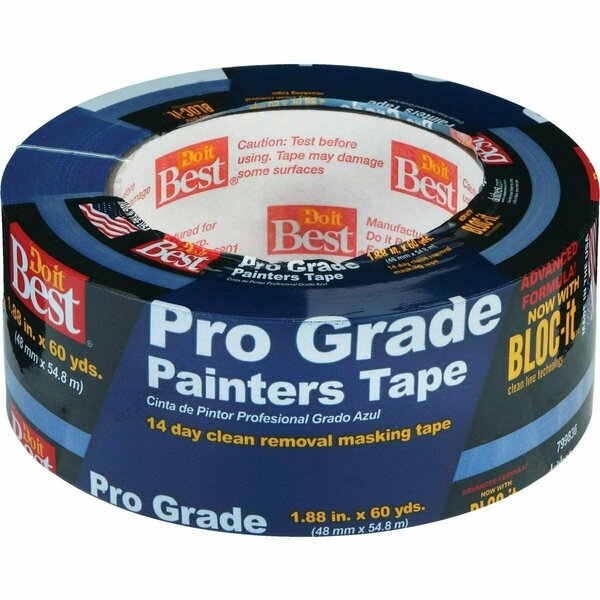 All-Source Pro Grade 1.88 In. x 60 Yd. Blue Painter's Masking Tape 99614